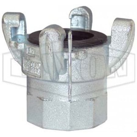 Dixon Global Air King Quick Acting Coupling, 1-1/4 in, FNPT, Steel, Plated, Domestic GAM18